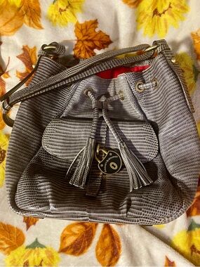 Dooney & Bourke textured Leather bucket purse